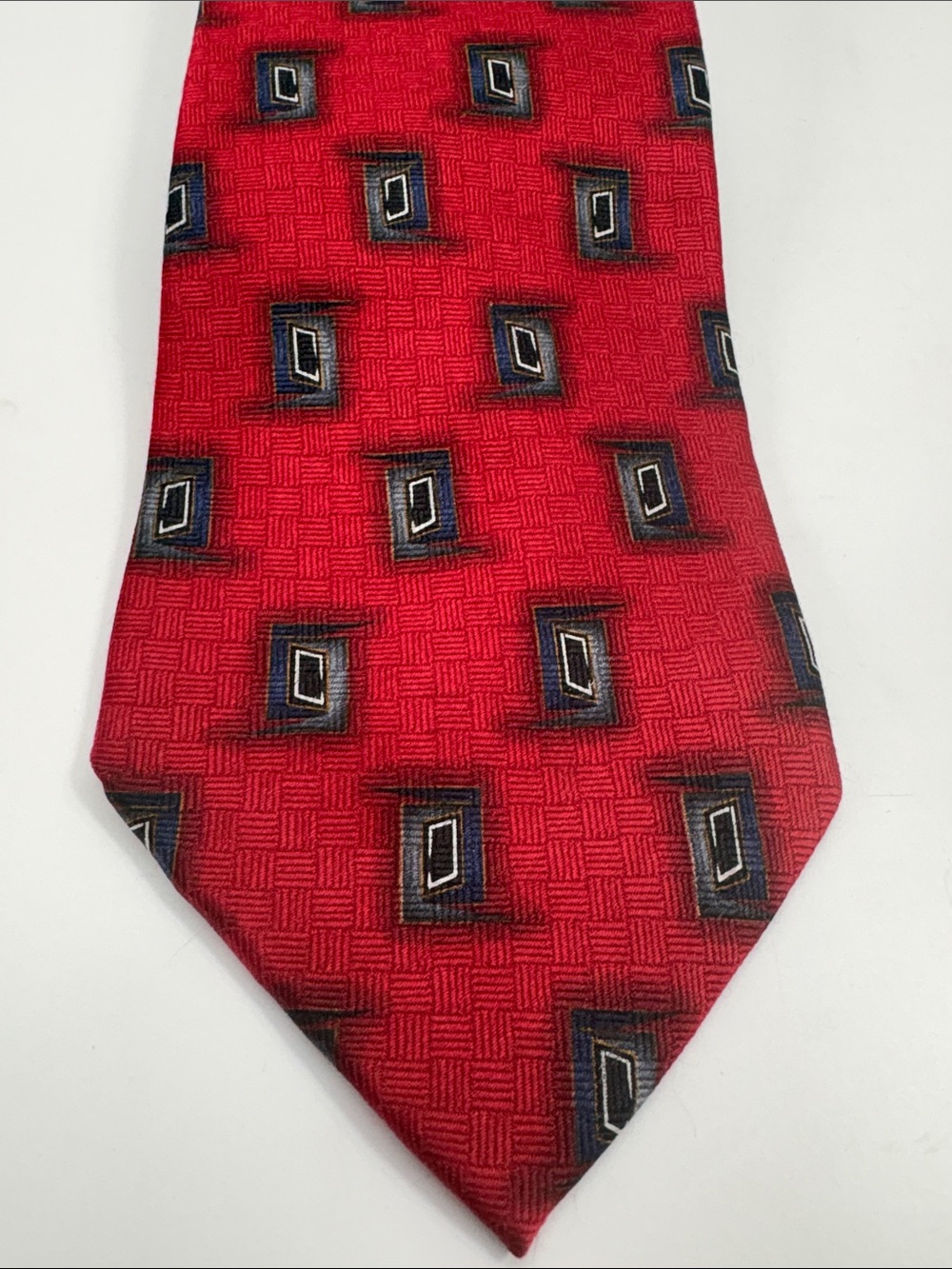Hand-Crafted for NORSTROM by J.Z. Richards Red Silk Tie Made in America